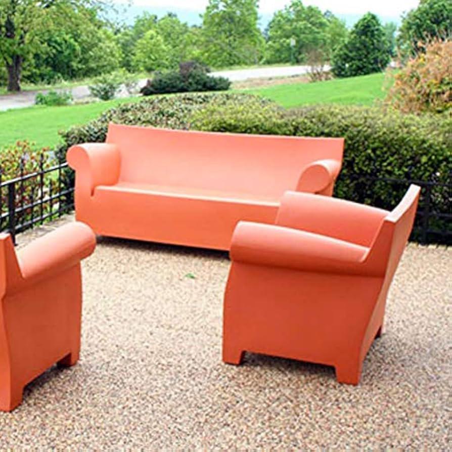 Kartell bubble club set, Ophalen, 5 zitplaatsen, Kunststof, Gebruikt