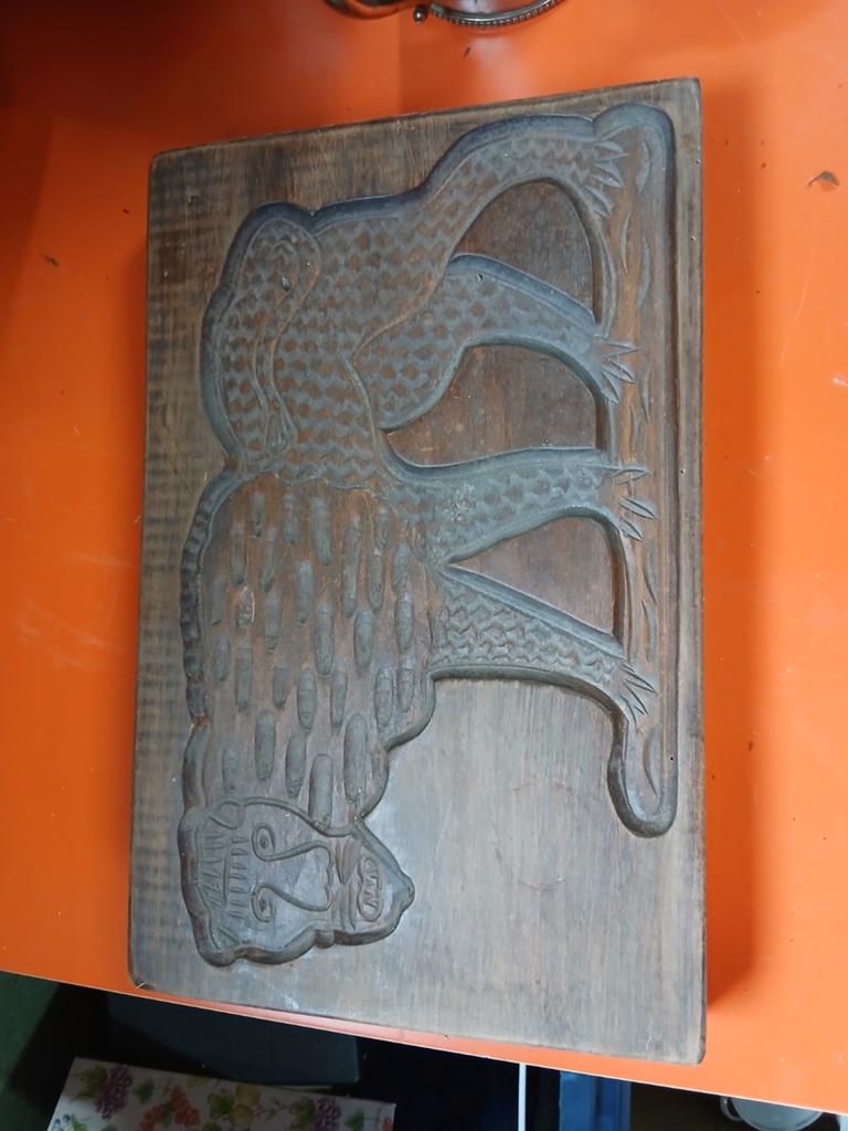 Speculaas plank leeuw, Ophalen of Verzenden, Overige typen