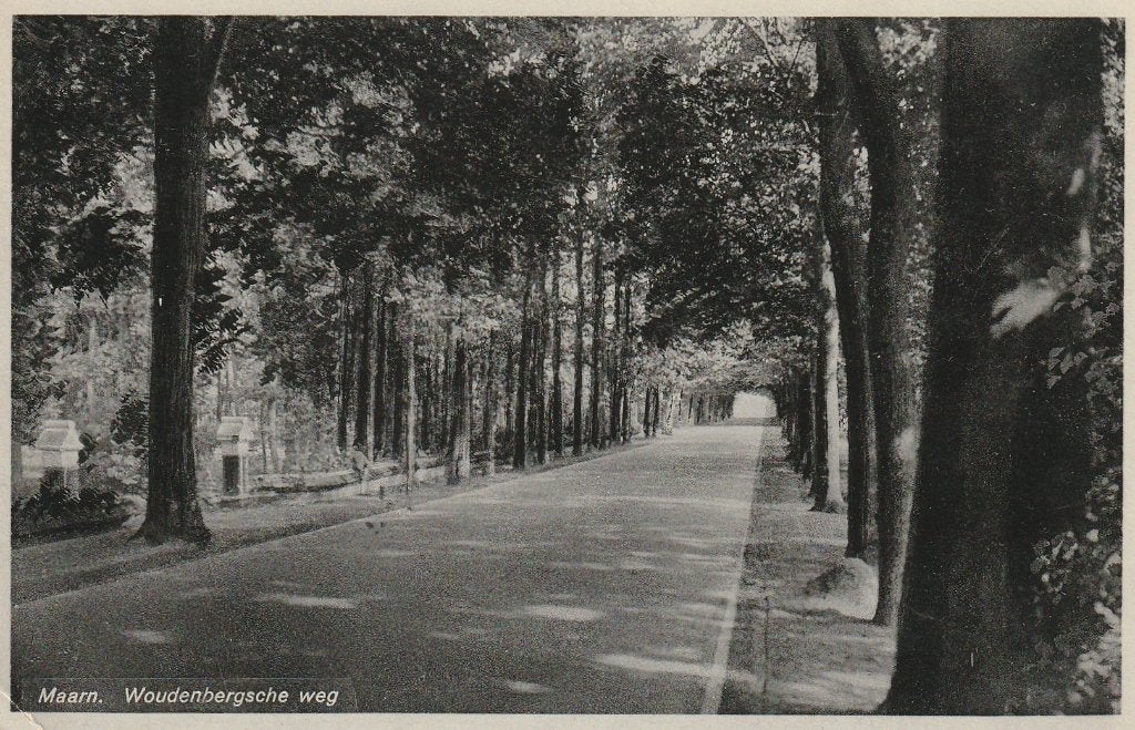 MAARN Woudenbergsche Weg, Verzenden, 1920 tot 1940, Gelopen, Utrecht
