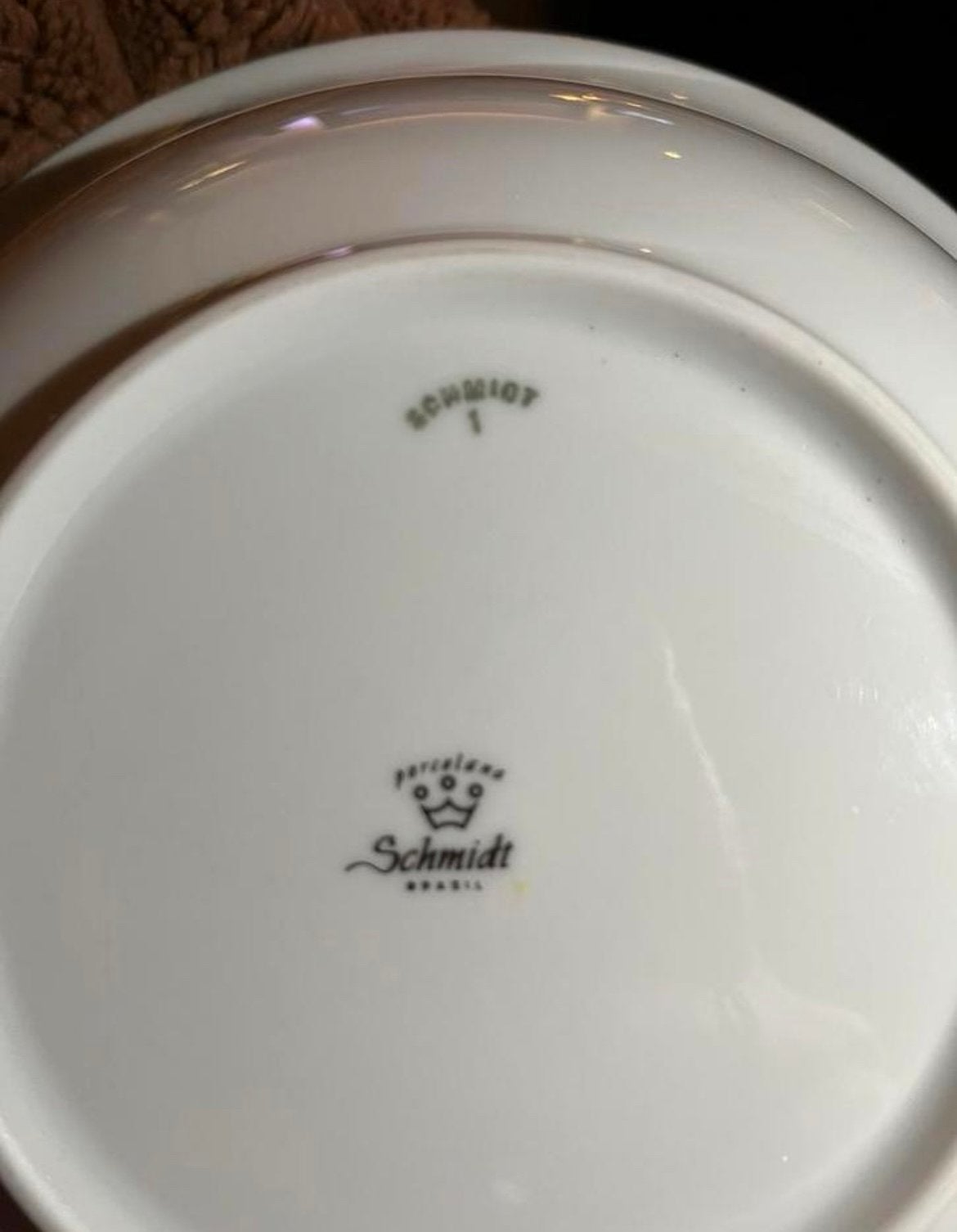Compleet Schmidt porseleinen servies met bloemmotief, Ophalen, Zo goed als nieuw, Overige stijlen, Porselein