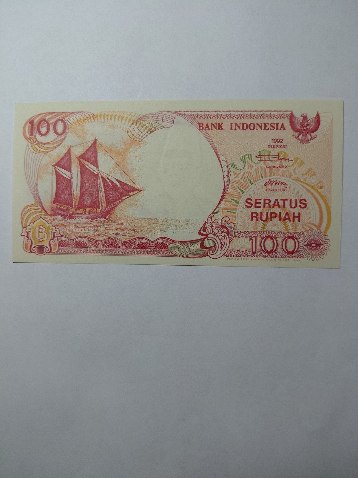 Indonesië 100 rupiah 1992 unc, Ophalen of Verzenden, Zuidoost-Azië