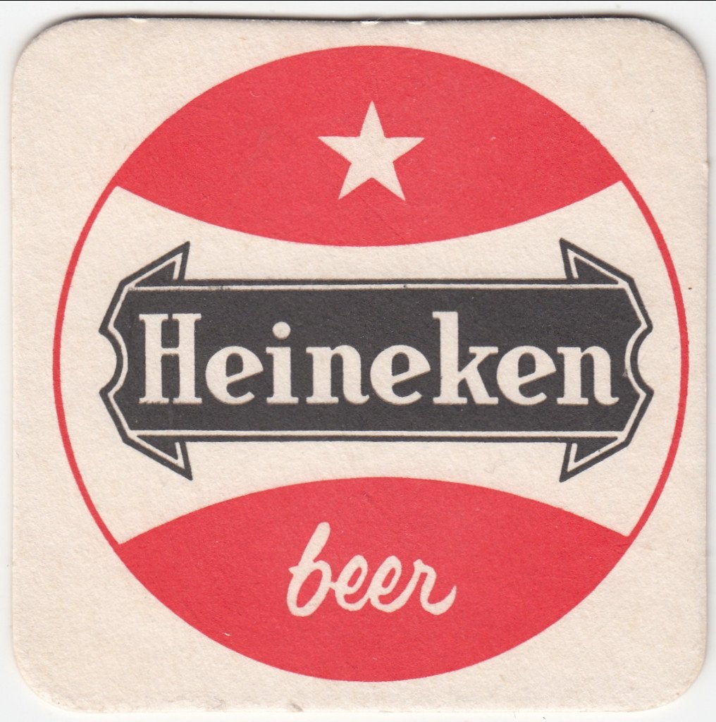 1 HEINEKEN BIERVILTJE, Ophalen of Verzenden, Gebruikt, Viltje(s), Heineken