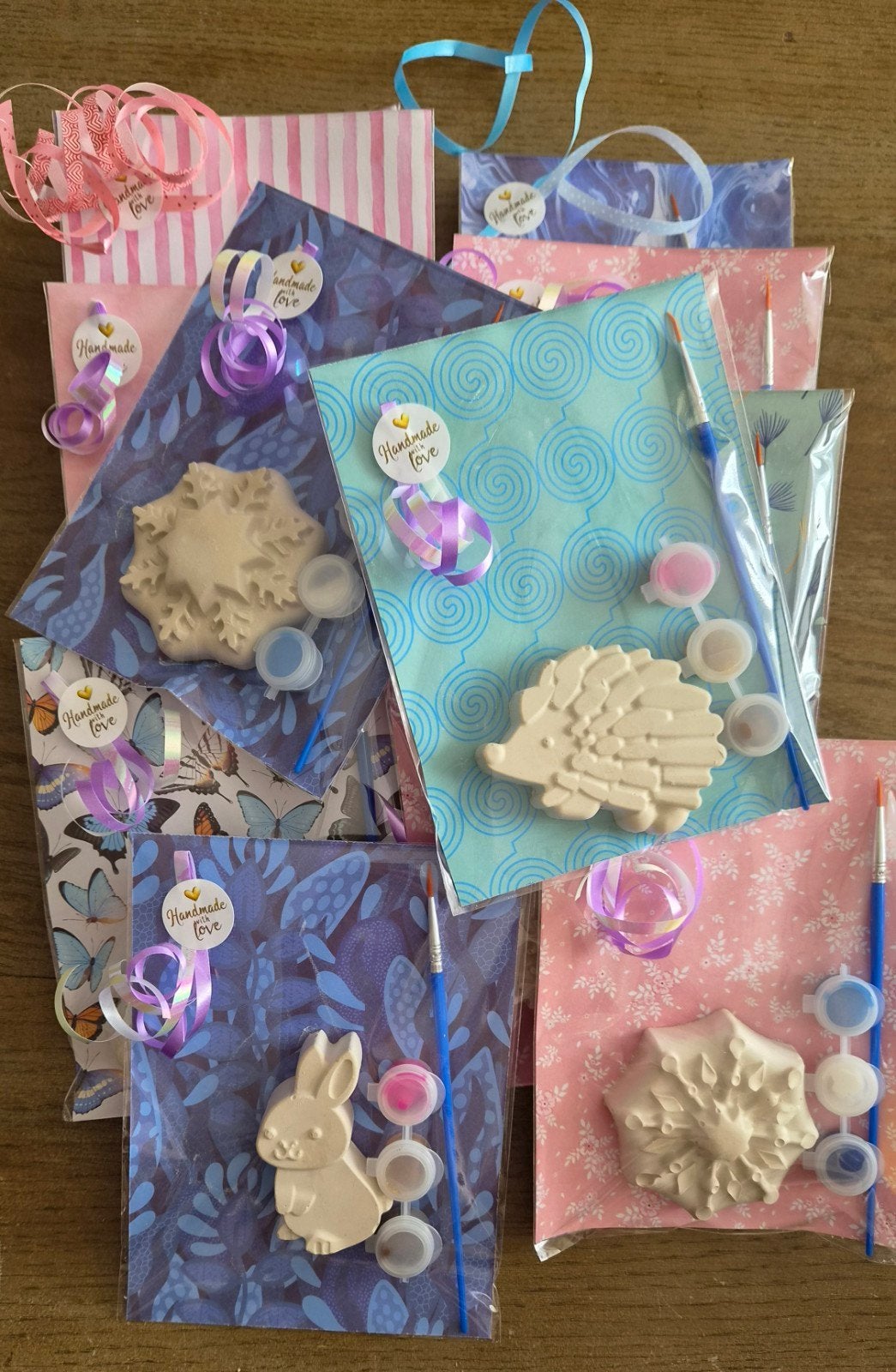 Gipsfiguren knutselsetjes - Leuk voor kinderfeestjes!, Dieren, Nieuw, Meerkleurig, Ophalen of Verzenden