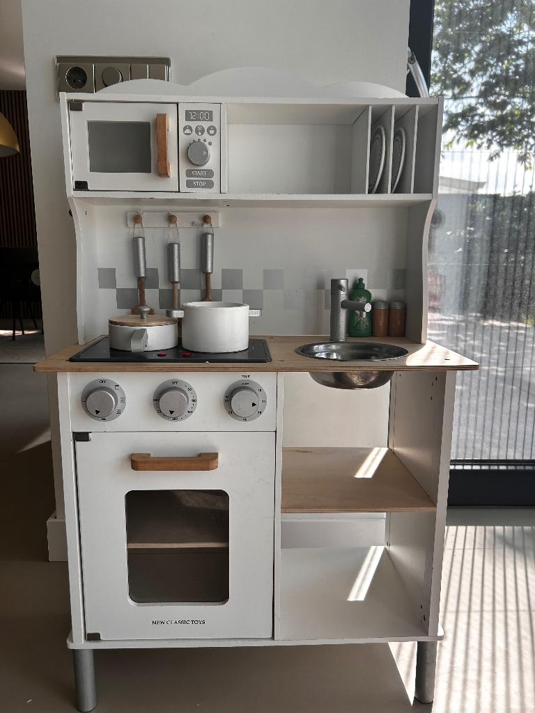 Kinderkeuken inclusief accessoires, Ophalen, Gebruikt, Hout, Speelkeuken