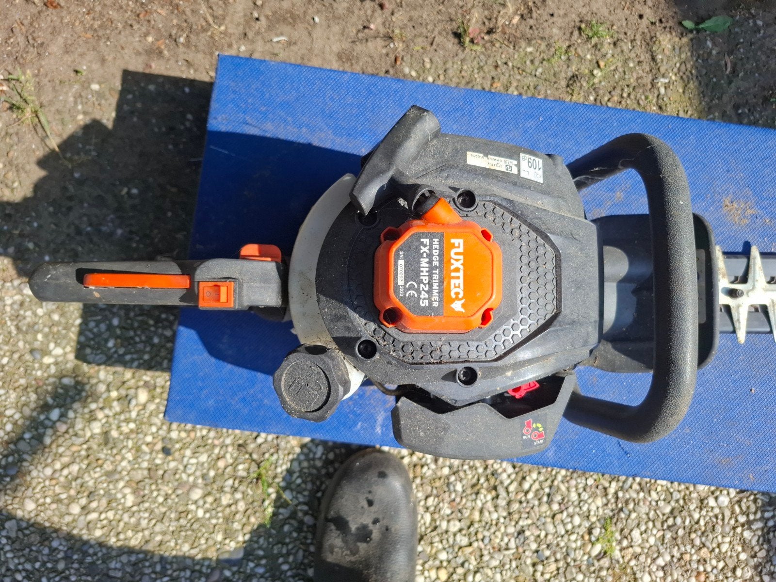 heggenschaar op benzine, Tuin en Terras, Ophalen, Gebruikt, Benzine, Fuxtec