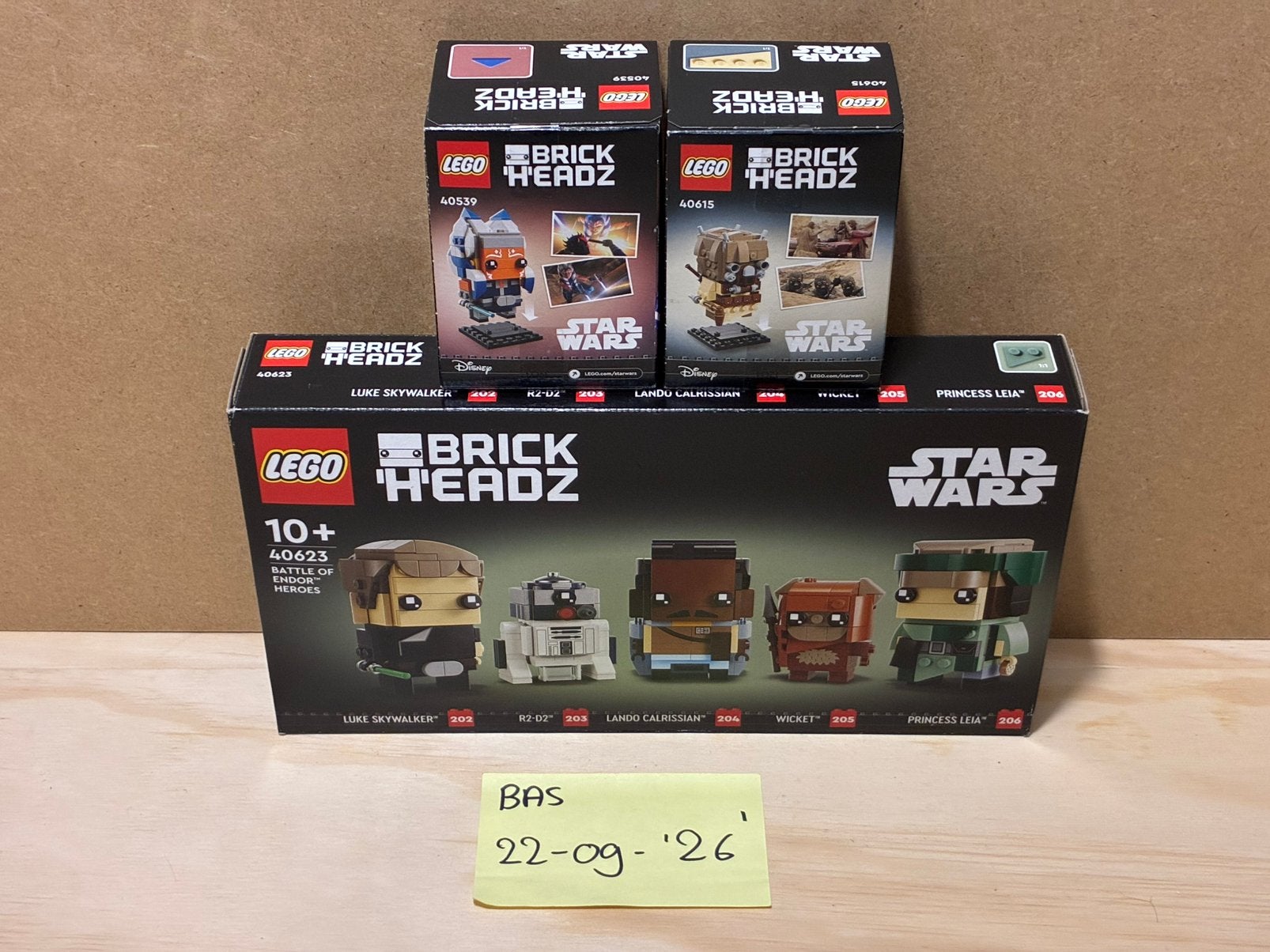 LEGO Star Wars BrickHeadz – NIEUW & VERZEGELD, Kinderen en Baby's, Ophalen of Verzenden, Nieuw