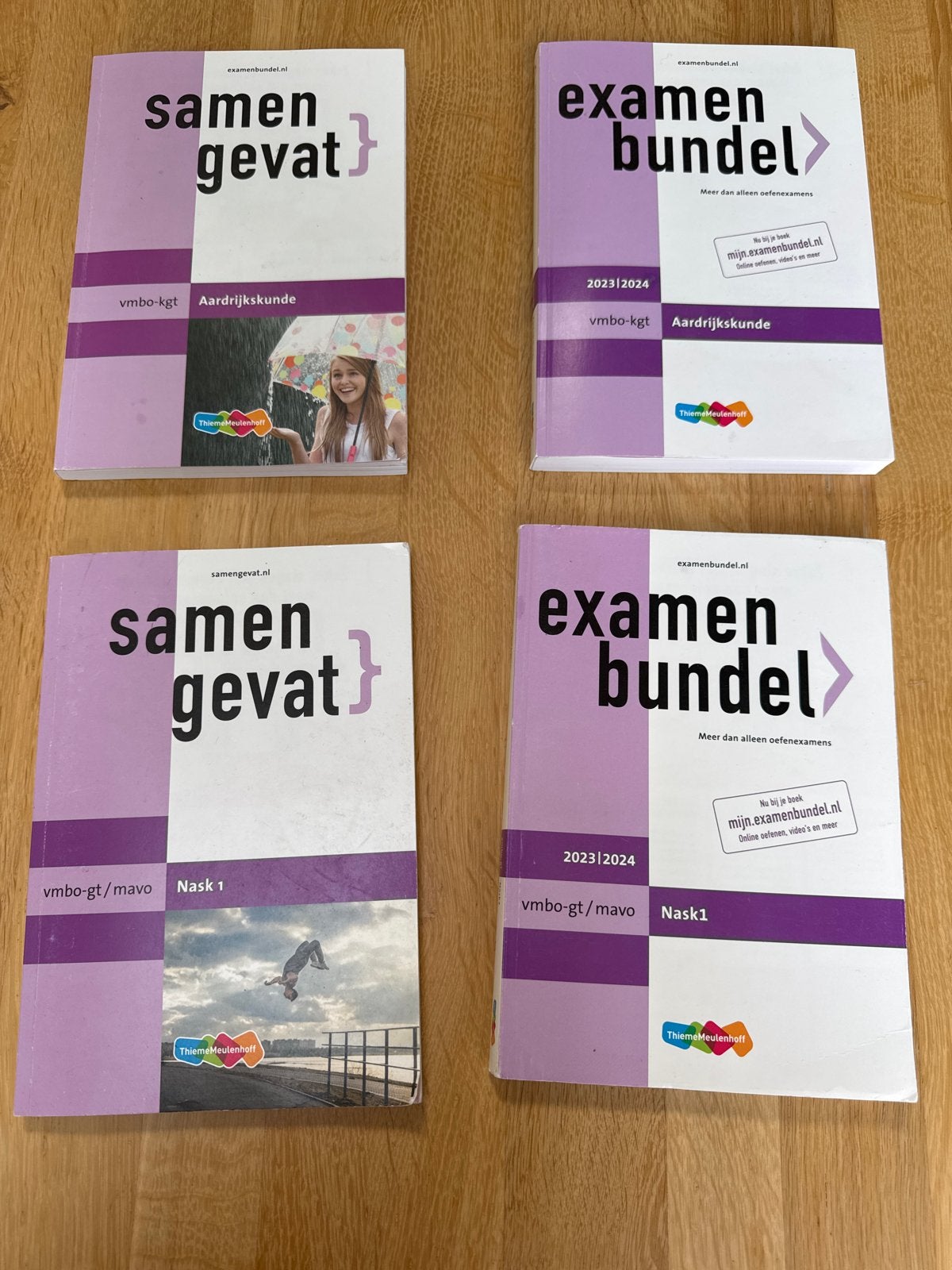 Examenbundel & Samengevat VMBO-KGT Aardrijkskunde & Nask1, Ophalen of Verzenden, Zo goed als nieuw, VMBO, Aardrijkskunde