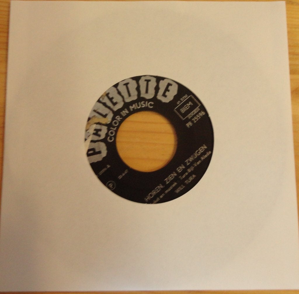Will Tura > Horen zien en zwijgen, Ophalen of Verzenden, Gebruikt, 7 inch, Nederlandstalig