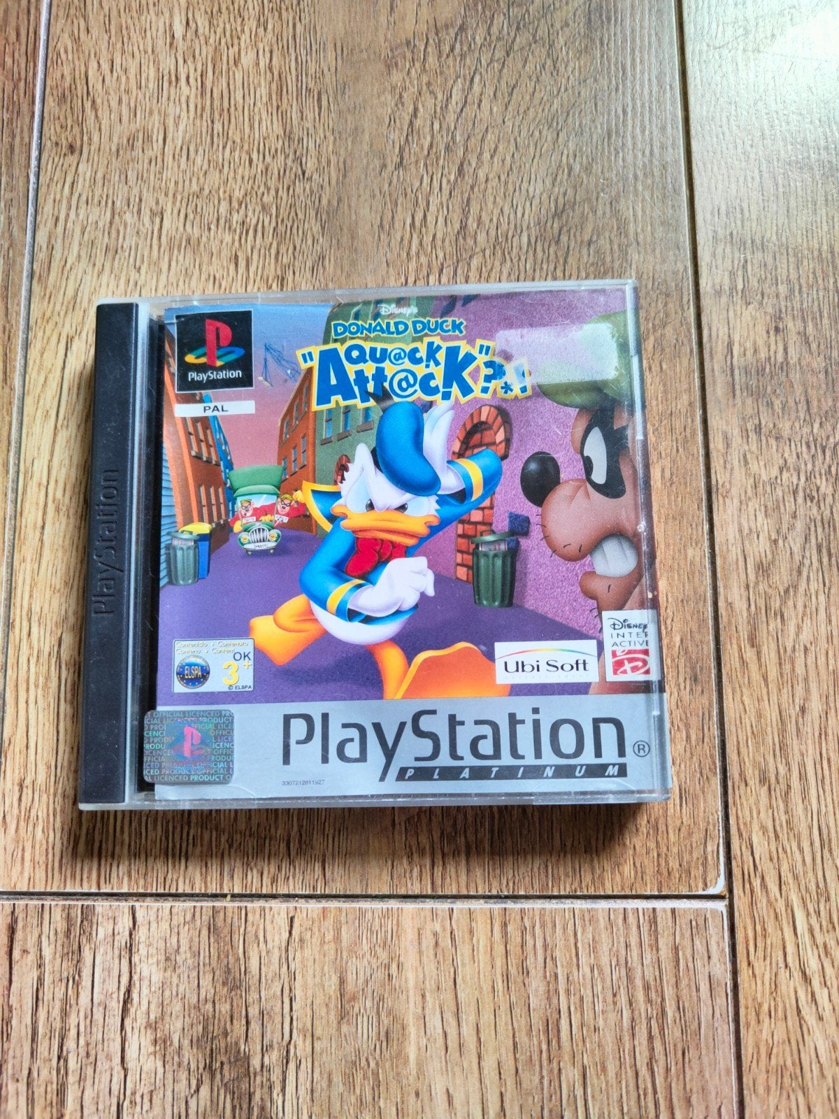 PS1 spel - Disney's Donald Duck Quack Attack, Spelcomputers en Games, Games | Sony PlayStation 1, Avontuur en Actie, 1 speler