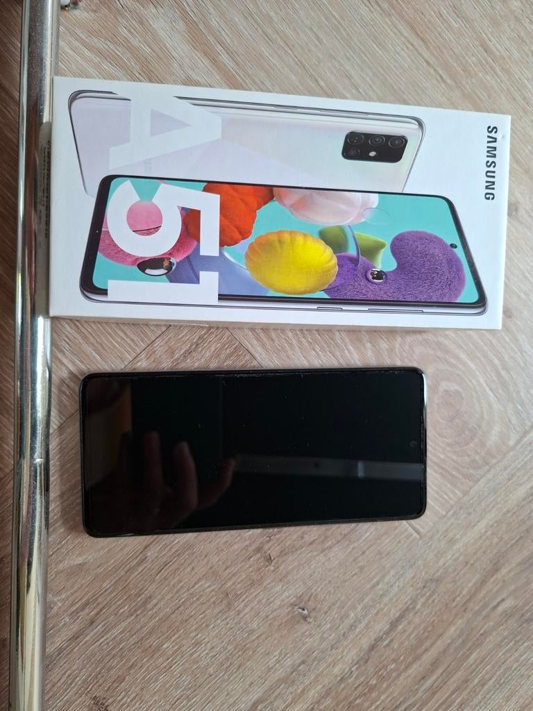 Samsung Galaxy A51 - Wit - 128GB, Gebruikt, Wit, Touchscreen, Ophalen of Verzenden