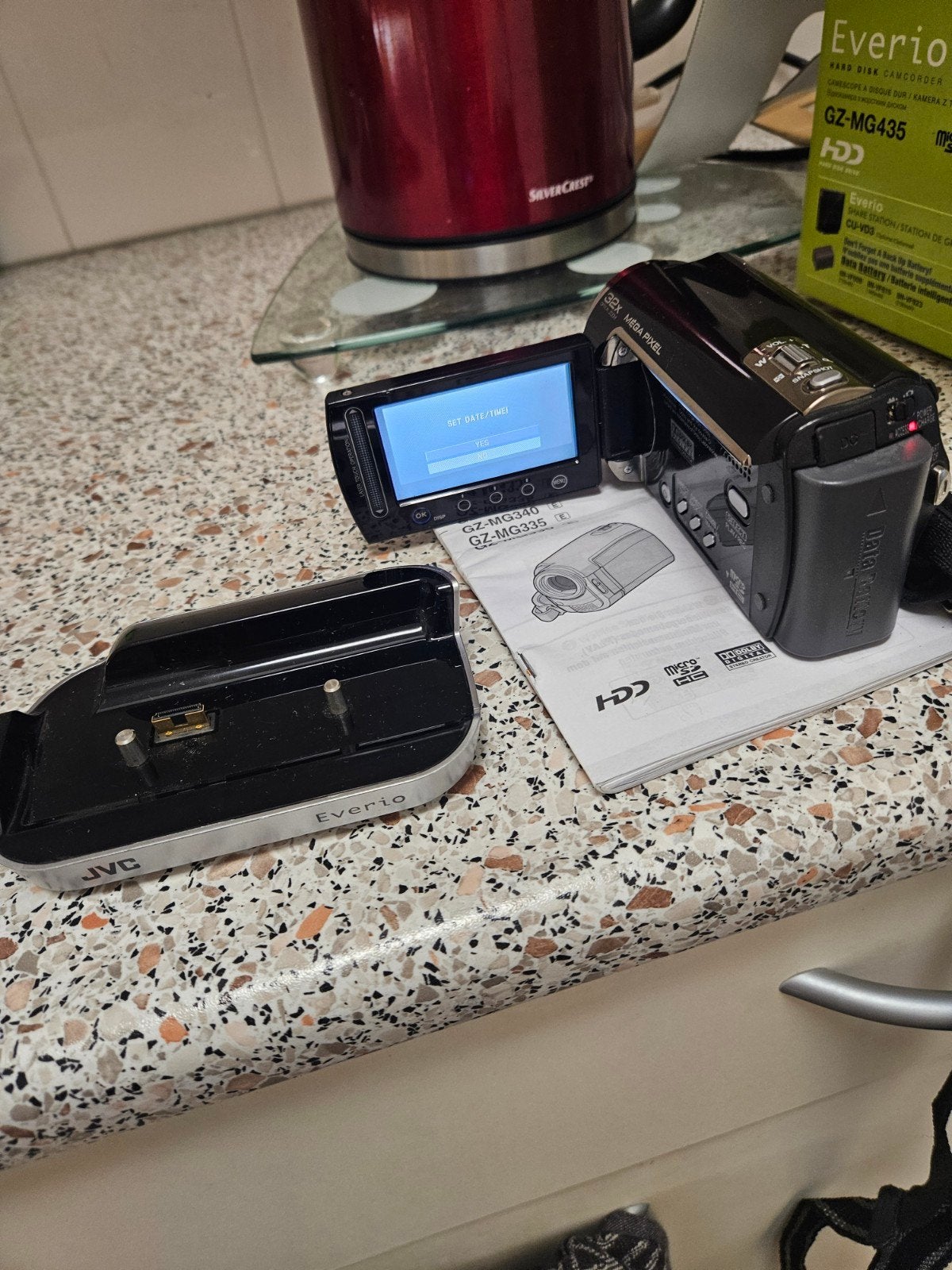 video camera digitaal nieuw  jvc, Ophalen of Verzenden, Geheugenkaart, JVC, 20x of meer