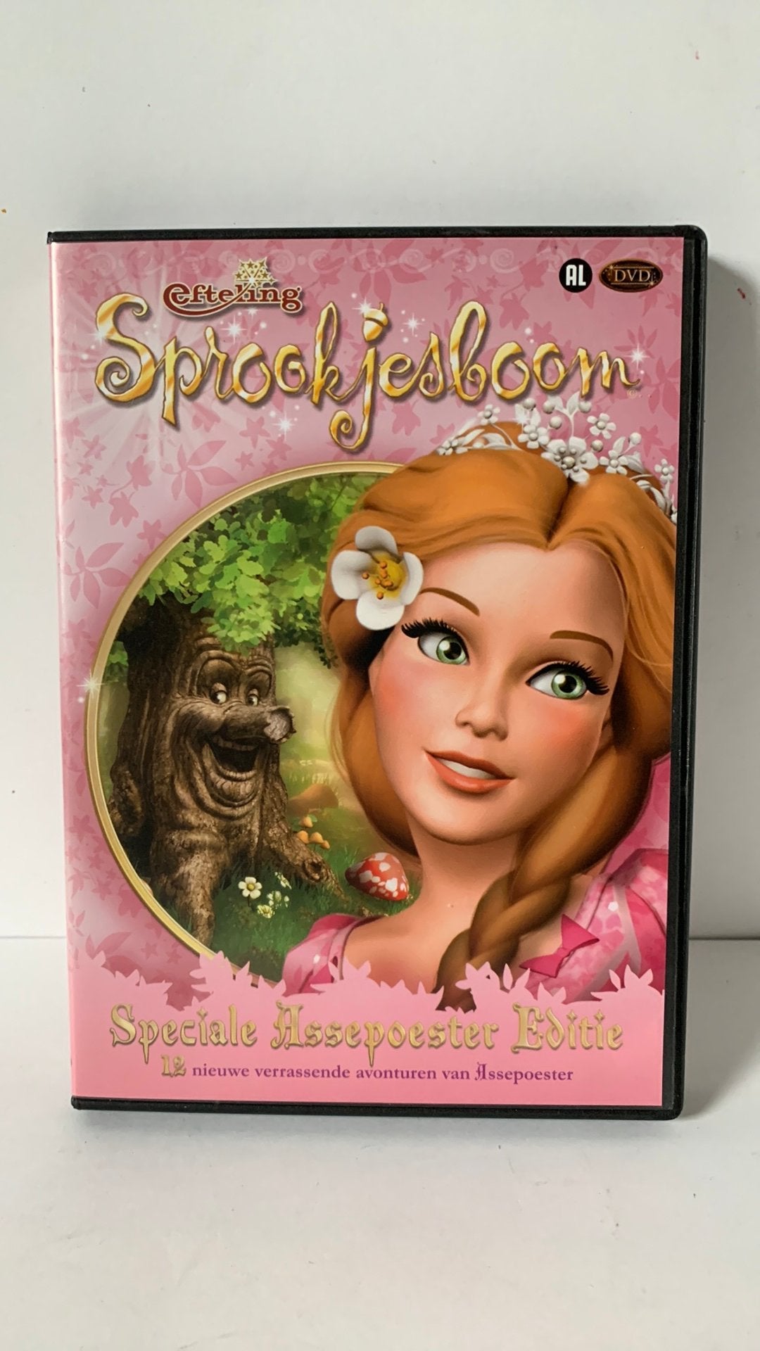 Efteling Sprookjesboom Speciale Assepoester Editie DVD, Ophalen of Verzenden, Zo goed als nieuw, Overige typen