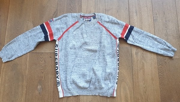 Grijze Trui Superdry (M), Maat 48/50 (M), Ophalen of Verzenden, Grijs, Gedragen