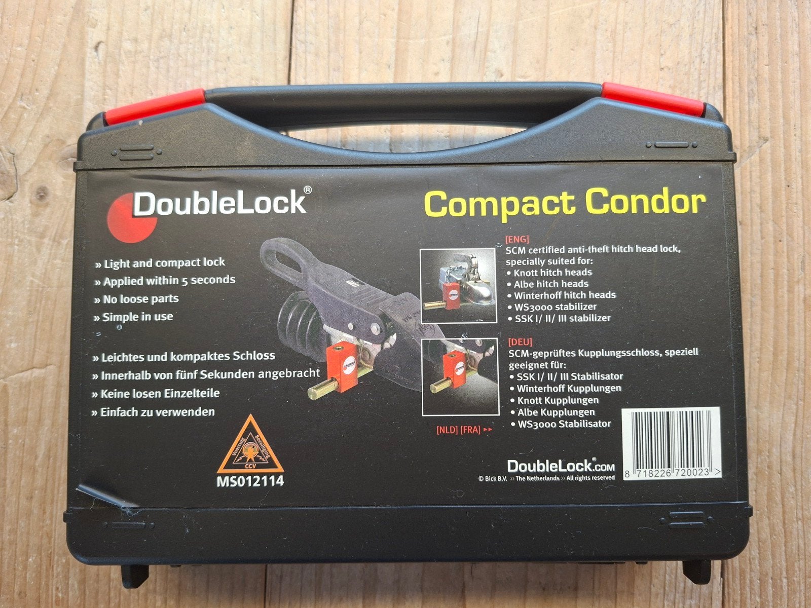 NIEUW Double Lock Compact Condor disselslot, Ophalen of Verzenden, Nieuw