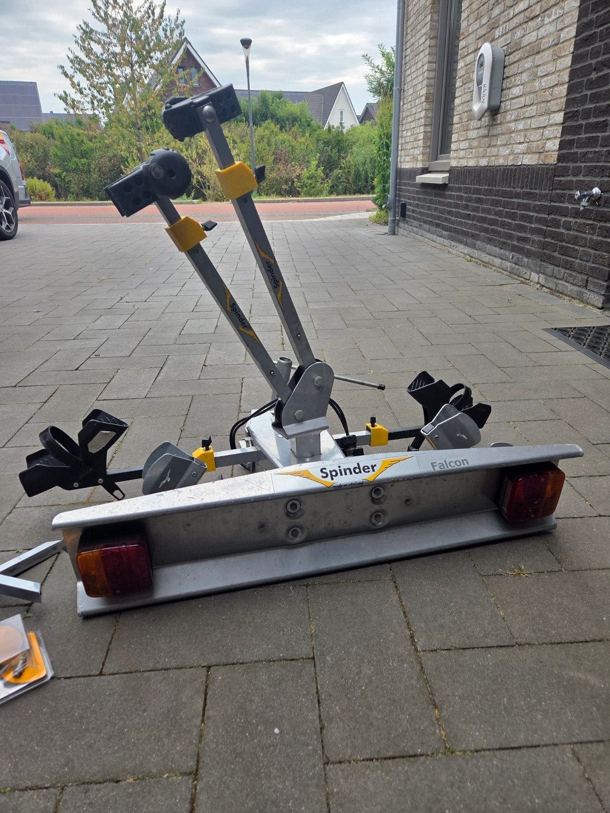 Spinder Falcon trekhaakdrager voor 2 fietsen, Ophalen, 2 fietsen, Gebruikt, Trekhaakdrager