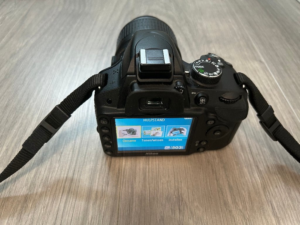 Nikon D3200 Spiegelreflexcamera, Ophalen, Gebruikt, Nikon, Geen optische zoom