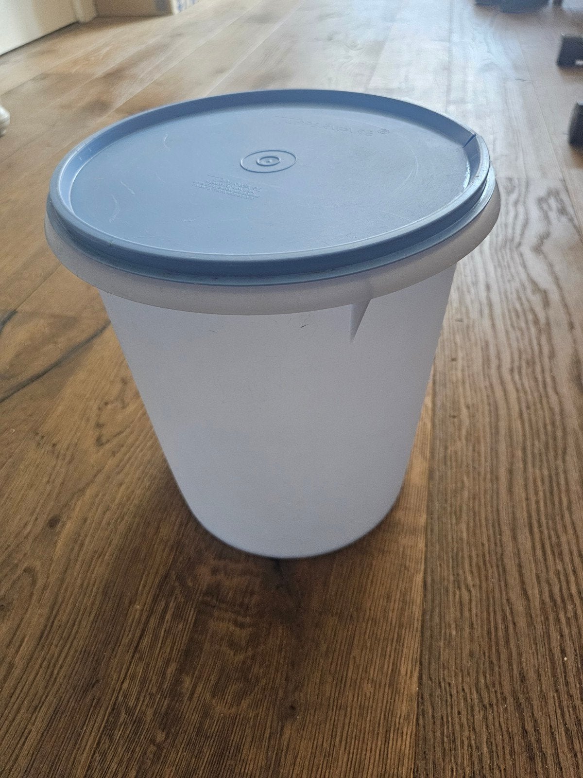 Tupperware emmer met deksel, Ophalen of Verzenden, Zo goed als nieuw, Blauw, Overige typen