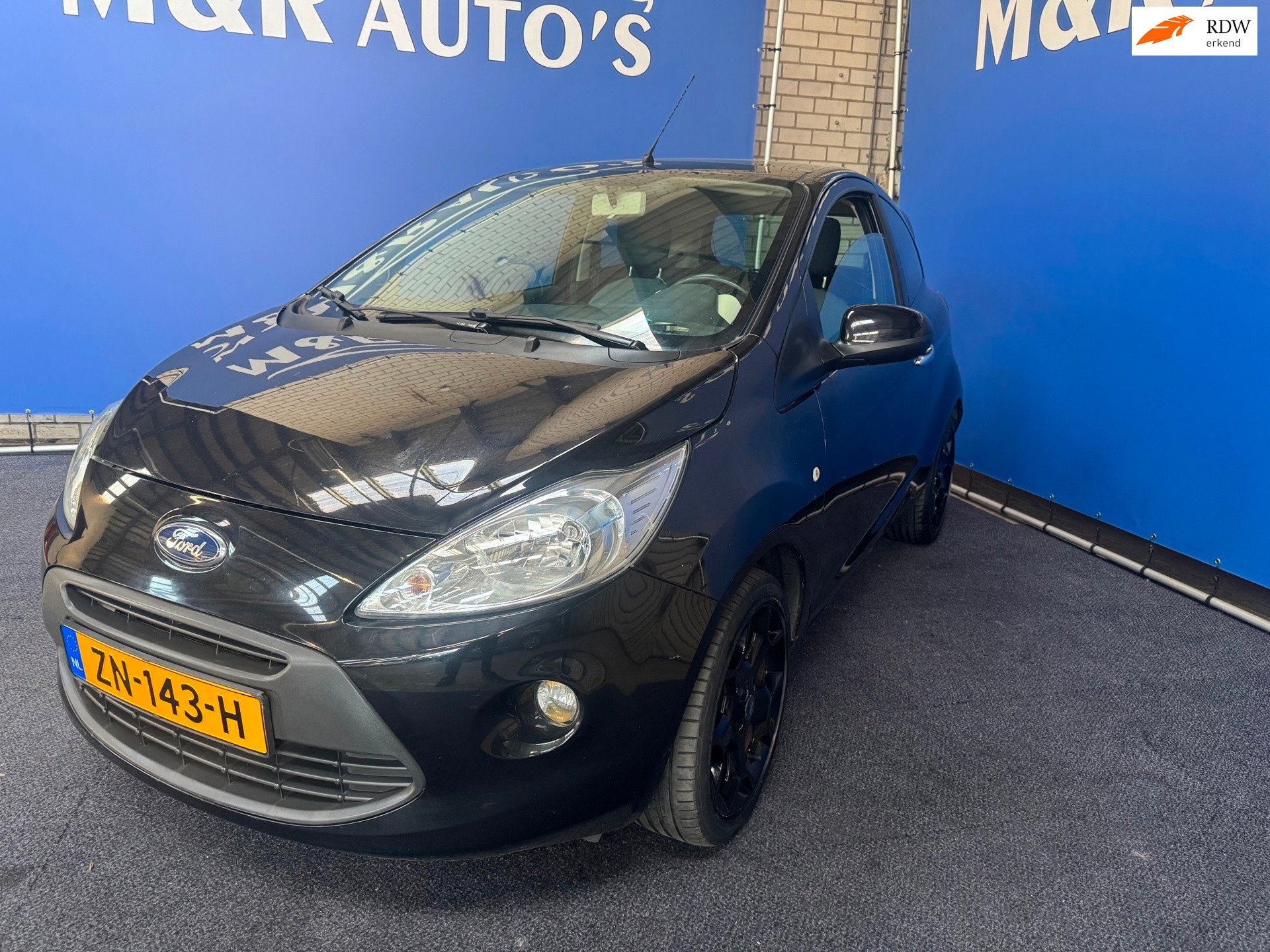 Ford Ka 1.2 Titanium X pano-start/stop-lmv, Auto's, Voorwielaandrijving, Euro 5, Stof, Gebruikt