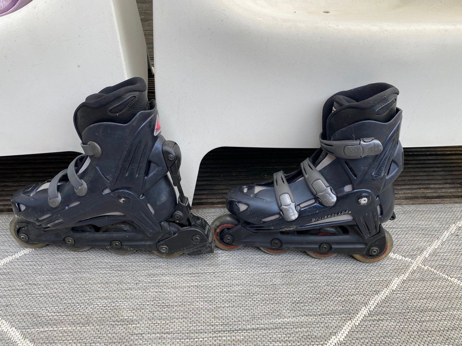 Inline skates, Ophalen, Gebruikt, Inline skates 4 wielen