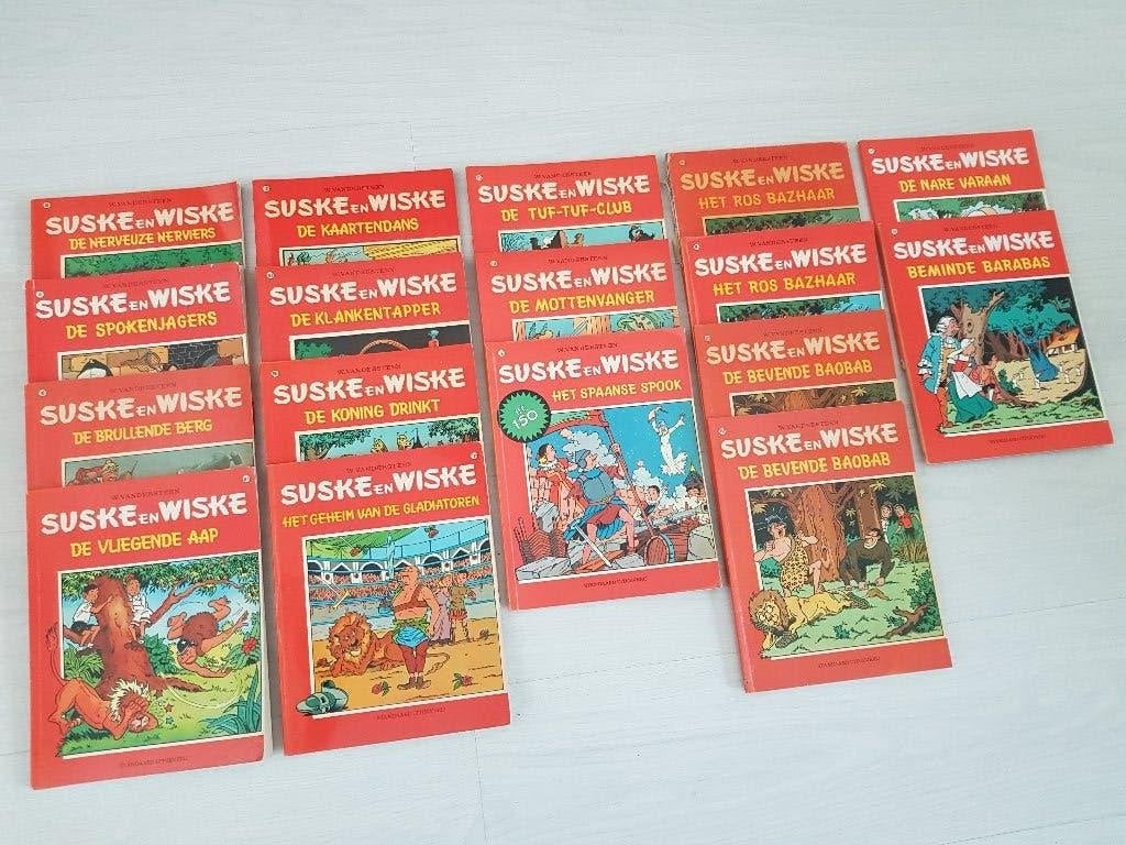 Suske en Wiske - vroege drukken, Boeken, Stripboeken, Meerdere stripboeken, Ophalen of Verzenden, Gelezen, Willy Vandersteen