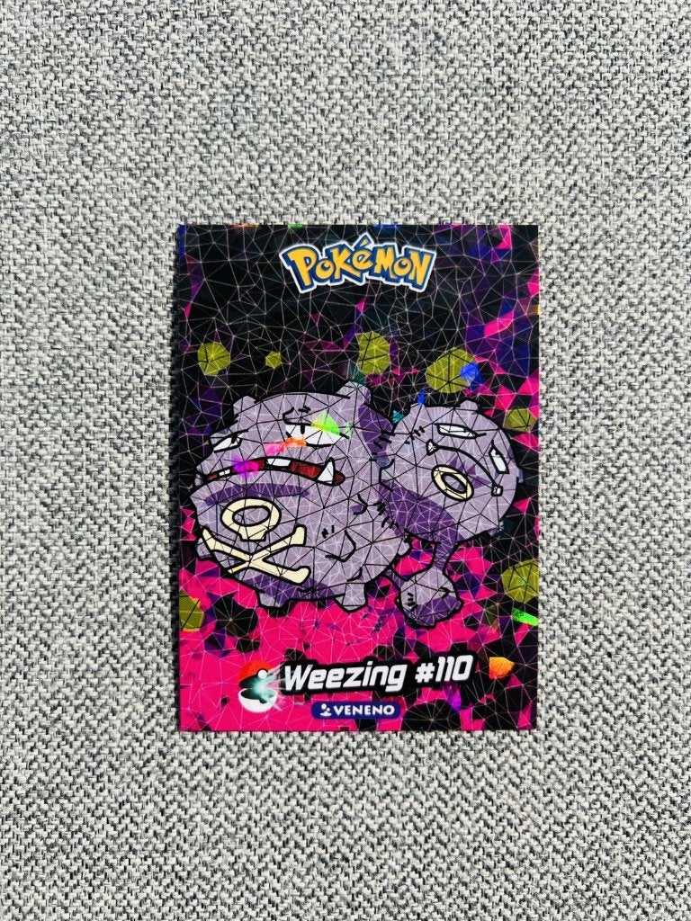 Weezing 110 Johto Card Top Collection Promo Pokemon, Verzenden, Zo goed als nieuw, Losse kaart, Foil