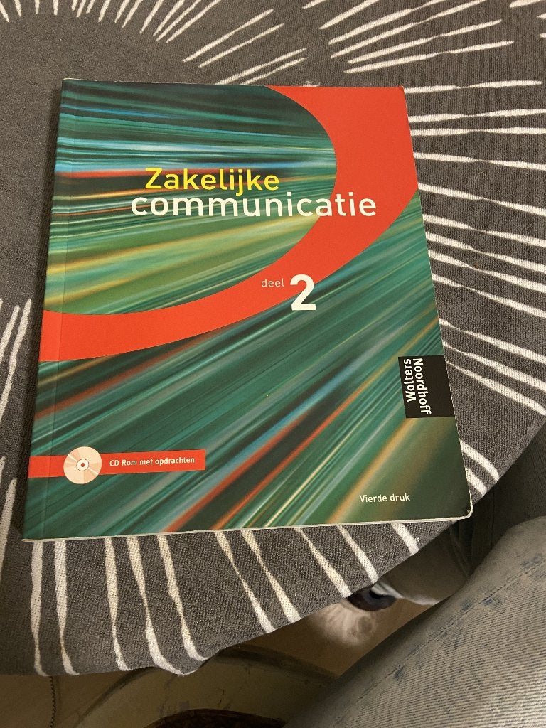 Zakelijke Communicatie 2, Ophalen of Verzenden, Alpha, Zo goed als nieuw, HBO