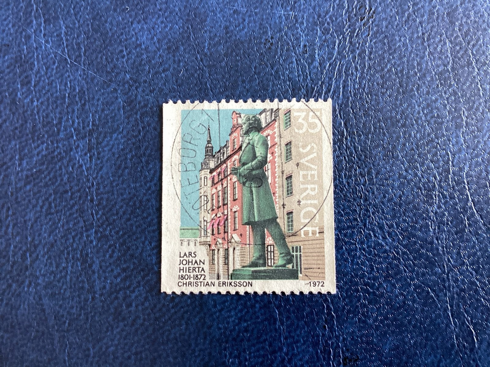 Zweden 1972-Mi.742- Lars Johan Hierta, Ophalen of Verzenden, Zweden, Gestempeld