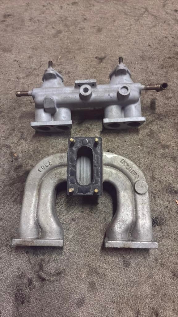 Triumph spitfire inlaat spruitstukken, Auto-onderdelen, Ophalen of Verzenden, Gebruikt, Triumph