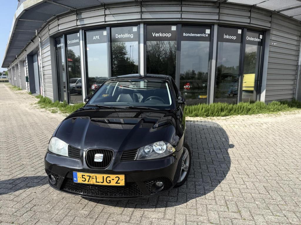 Seat Ibiza 1.4-16V 101 PK VOL Leder Climate 17 Inch, Auto's, Seat, Bedrijf, Te koop, Ibiza, Airbags, Airconditioning, Alarm, Automatische klimaatregeling