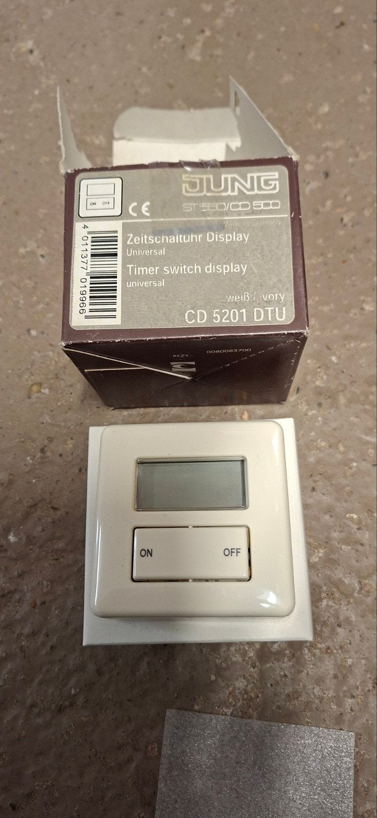 JUNG CD 5201 DTU Digitale Schakelklok / Timer Display (CD500, Doe-het-zelf en Verbouw, Jung, Overige typen, Nieuw, Ophalen of Verzenden