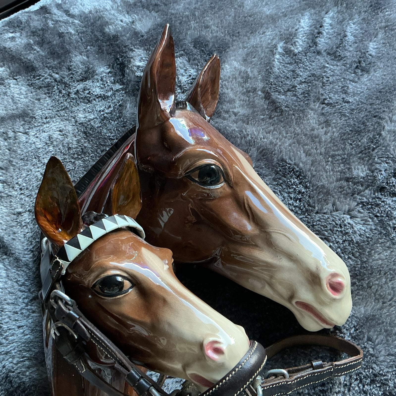 Vintage Jema paarden beeld, Dieren en Toebehoren, Ophalen of Verzenden