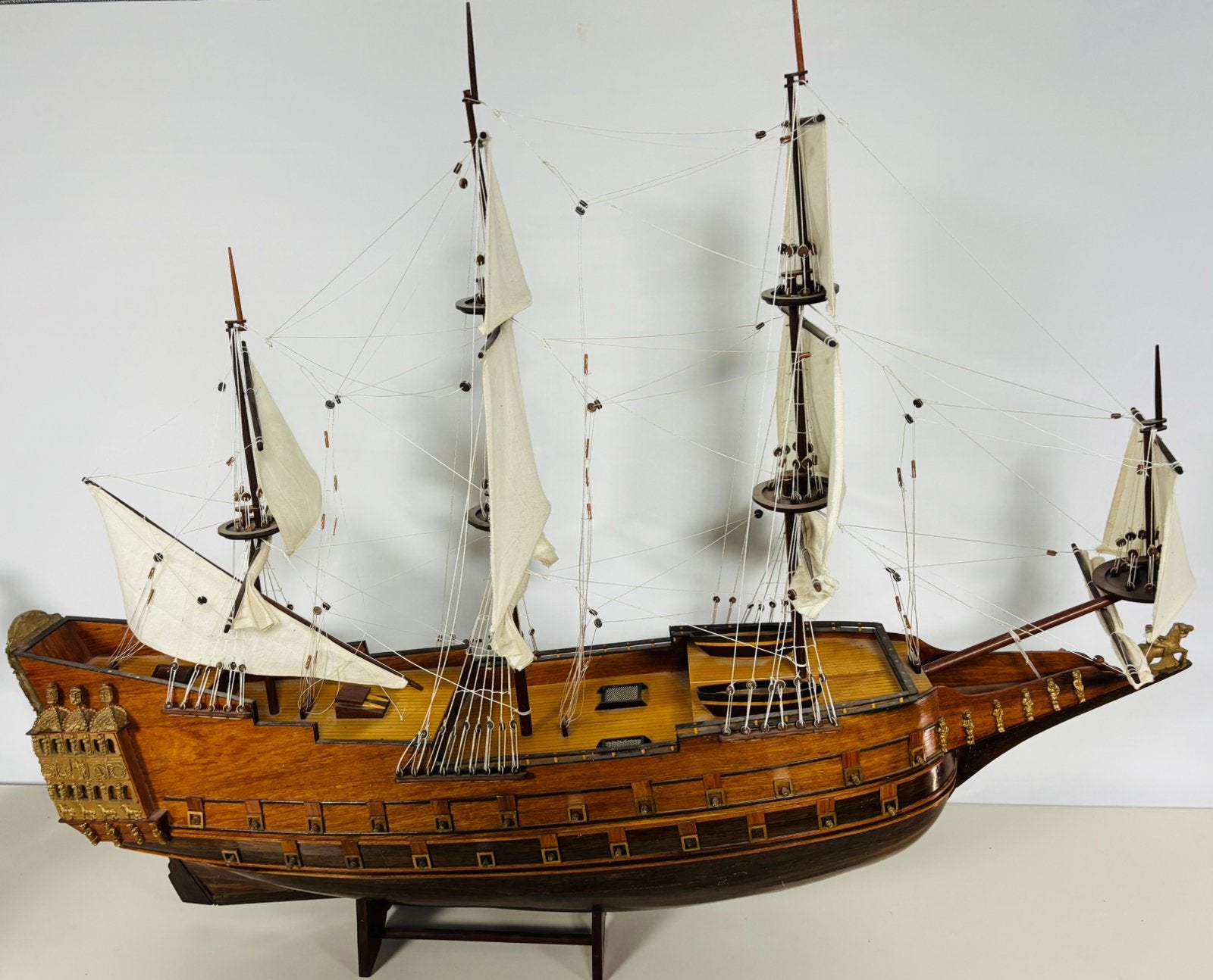 Mooi Houten Modelschip "Sovereign of the Seas" – Lengte 1M, Ophalen, Zo goed als nieuw