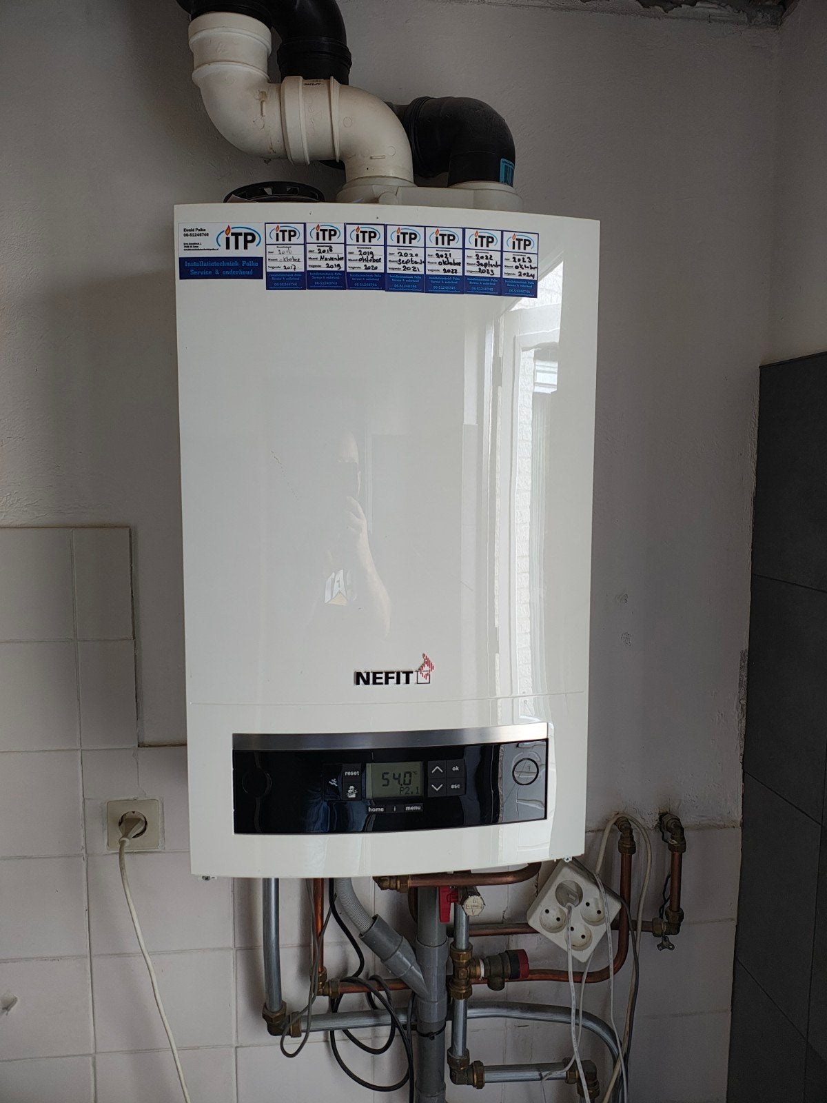 Nefit Trendline HRC CW5 cv-Ketel, Doe-het-zelf en Verbouw, Ophalen, 30 tot 80 cm, Gebruikt, Hoog rendement (Hr)