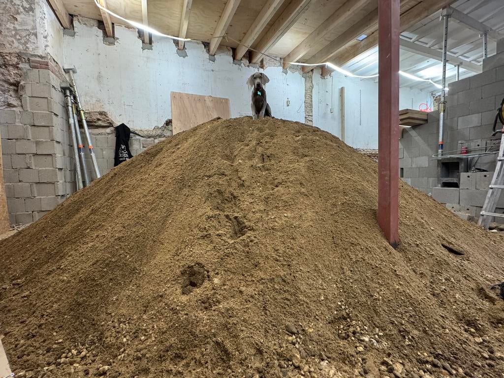 Zand. Schoon stuwwal zand uit onderkeldering., Tuin en Terras, Zand, Ophalen, Ophoogzand