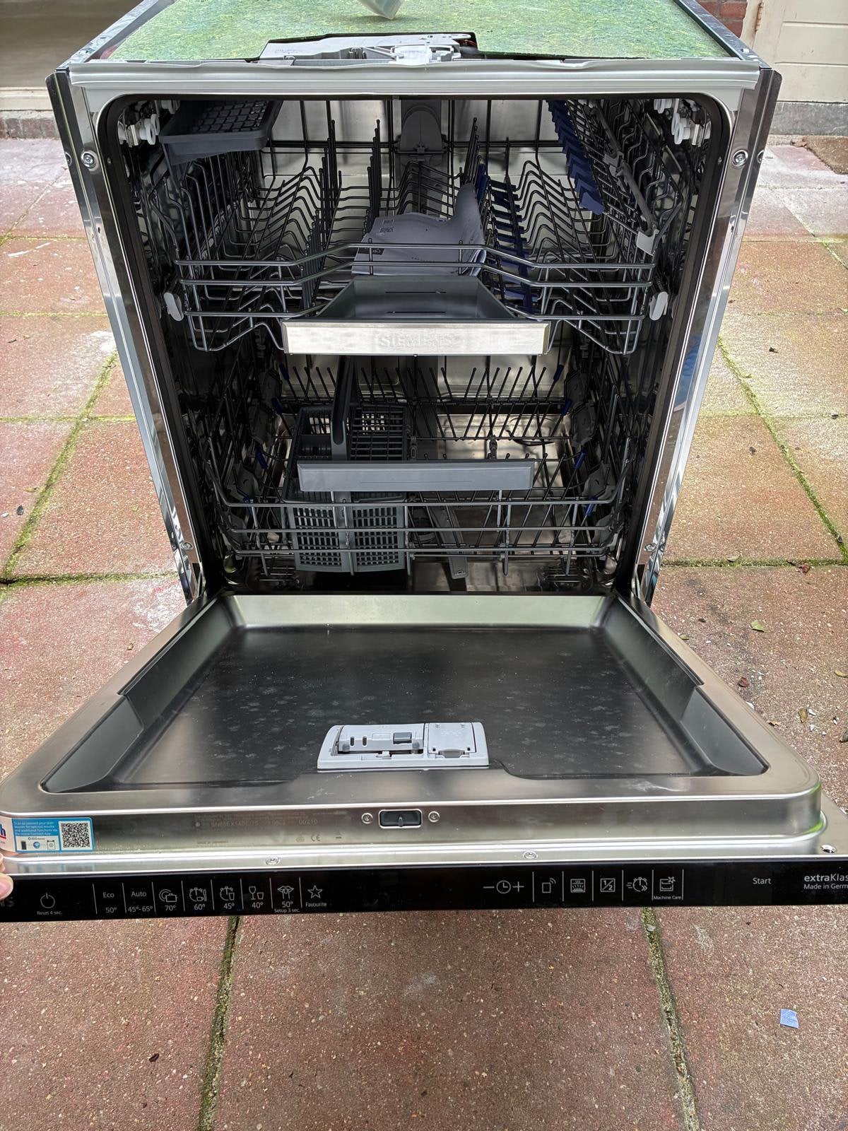Siemens SN65EX14BE – nieuwstaat, 1x gebruikt (nw.pr. €899), Ophalen, Zo goed als nieuw, Inbouw, Minder dan 85 cm