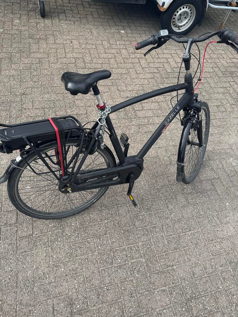 Gazelle vento c7 elektrische fiets met Bosch motor, Ophalen, Gebruikt, 50 km per accu of meer, 55 tot 59 cm