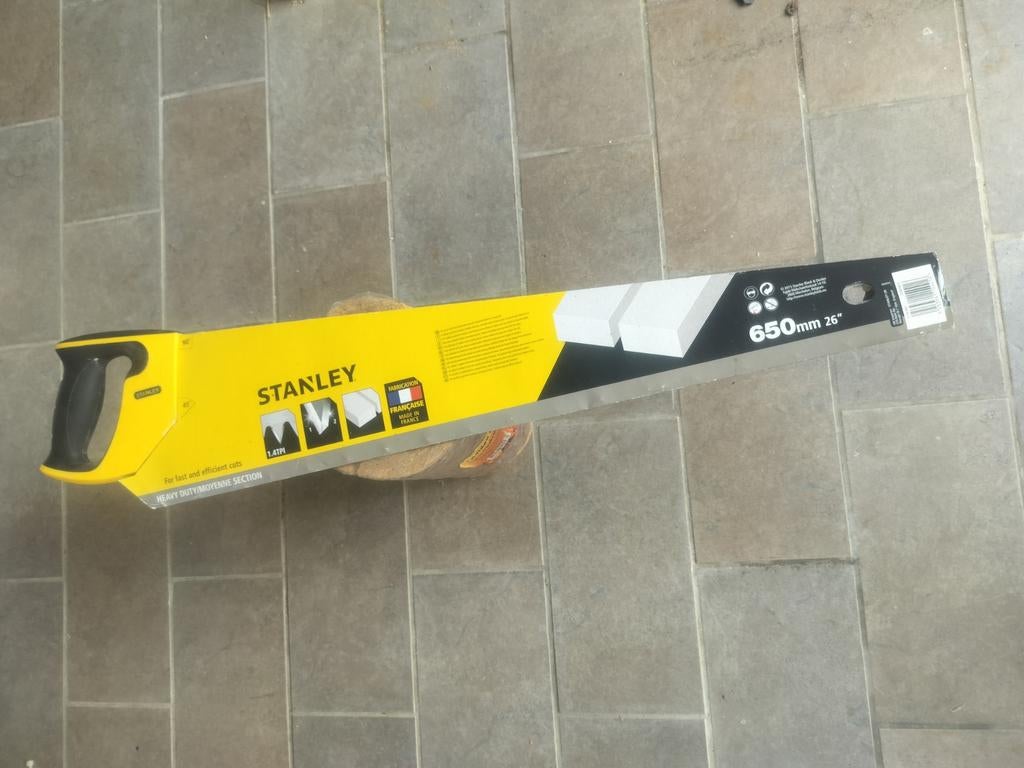 Stanley Handzaag 650mm 26 inch cellenbetonzaag, Doe-het-zelf en Verbouw, Gereedschap | Zaagmachines, Zo goed als nieuw, Ophalen of Verzenden