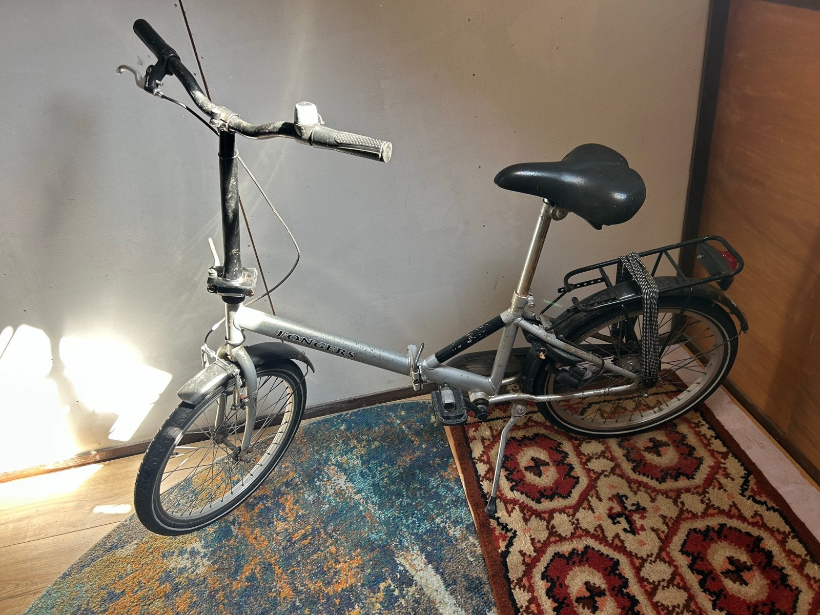 Opvouwbare Fongers fiets - Ideaal voor woon-werkverkeer, Overige merken, Gebruikt, Versnellingen, Ophalen of Verzenden