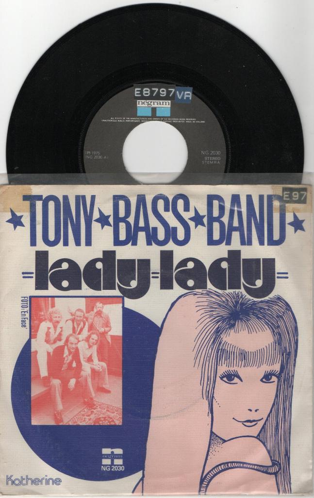 Tony Bass Band – Lady Lady, Ophalen of Verzenden, Gebruikt, Overige formaten, Overige genres