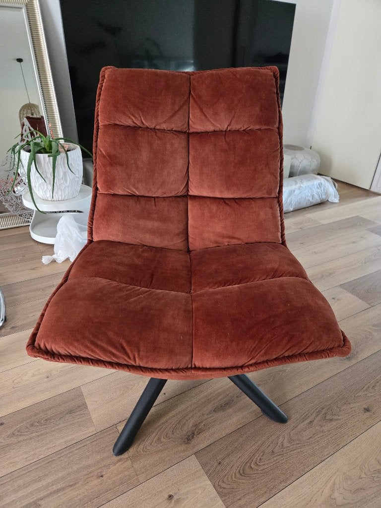 Fauteuil clay Leen Bakker, Ophalen, Gebruikt, 75 tot 100 cm, Stof
