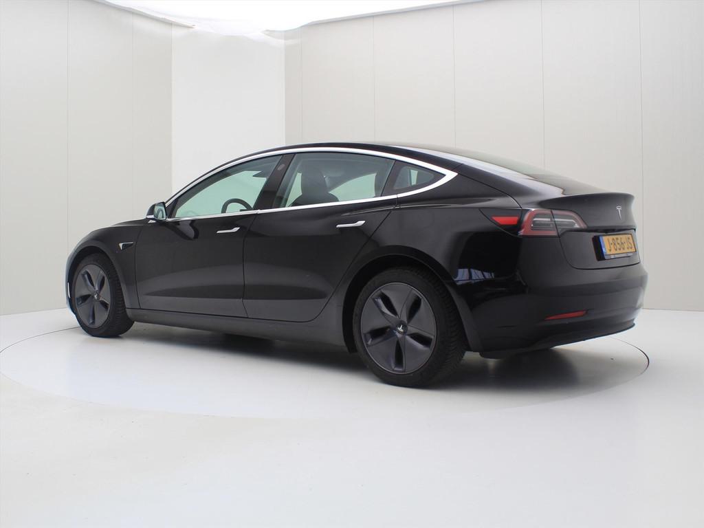Tesla Model 3 Long-Range AWD 351pk 75 kWh 89.9% SoH [ AUTOPI, Auto's, Tesla, Automaat, Zwart, Zwart, Origineel Nederlands