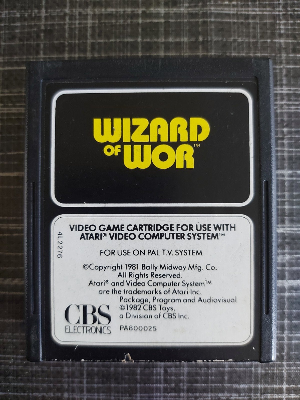 Wizard of Wor - Atari 2600 (PAL), Spelcomputers en Games, Ophalen of Verzenden, Gebruikt, Shooter, Atari 2600