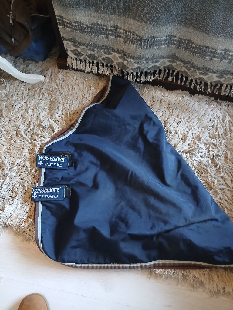 Rambo horseware regen deken hals, 100 g, Gebruikt, Afneembare hals, Ophalen of Verzenden