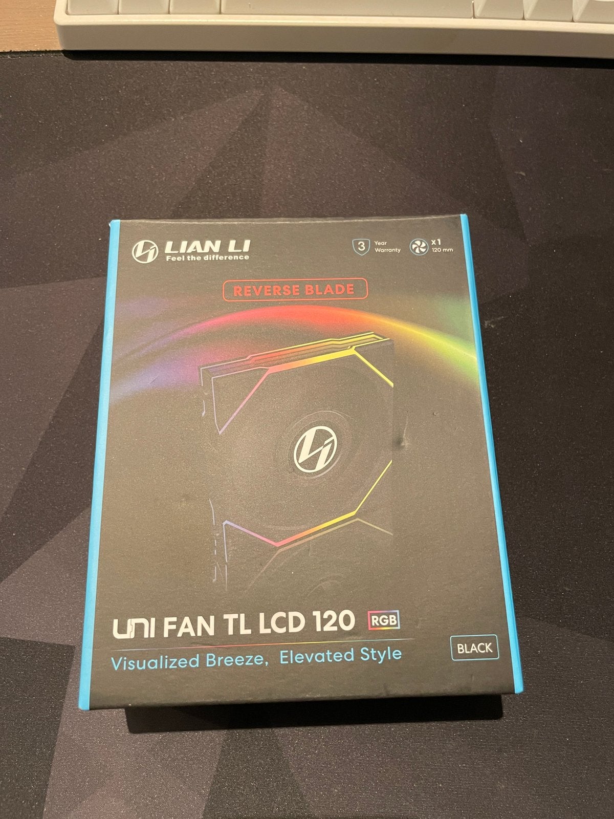 Lian Li uni fan TL LCD reversed, Ophalen of Verzenden, Zo goed als nieuw, Luchtkoeling