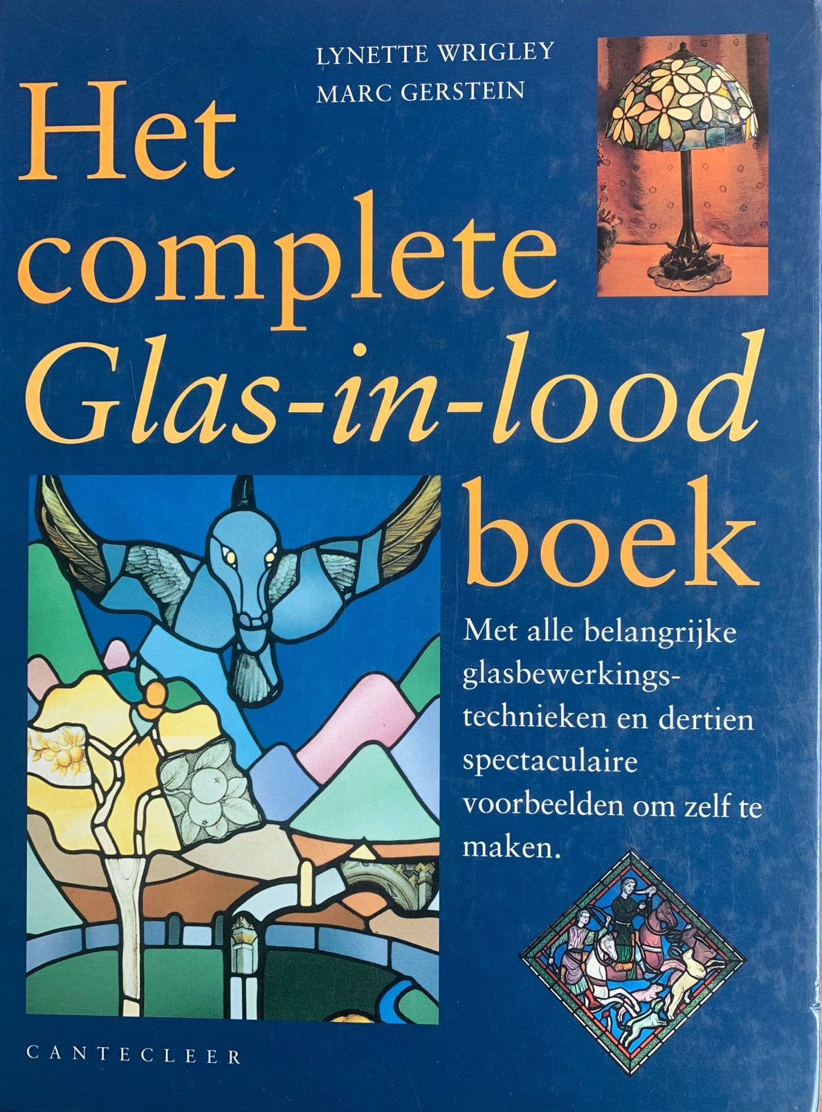 Completer glas in lood boek, Hobby en Vrije tijd, Overige Hobby en Vrije tijd, Ophalen, Zo goed als nieuw