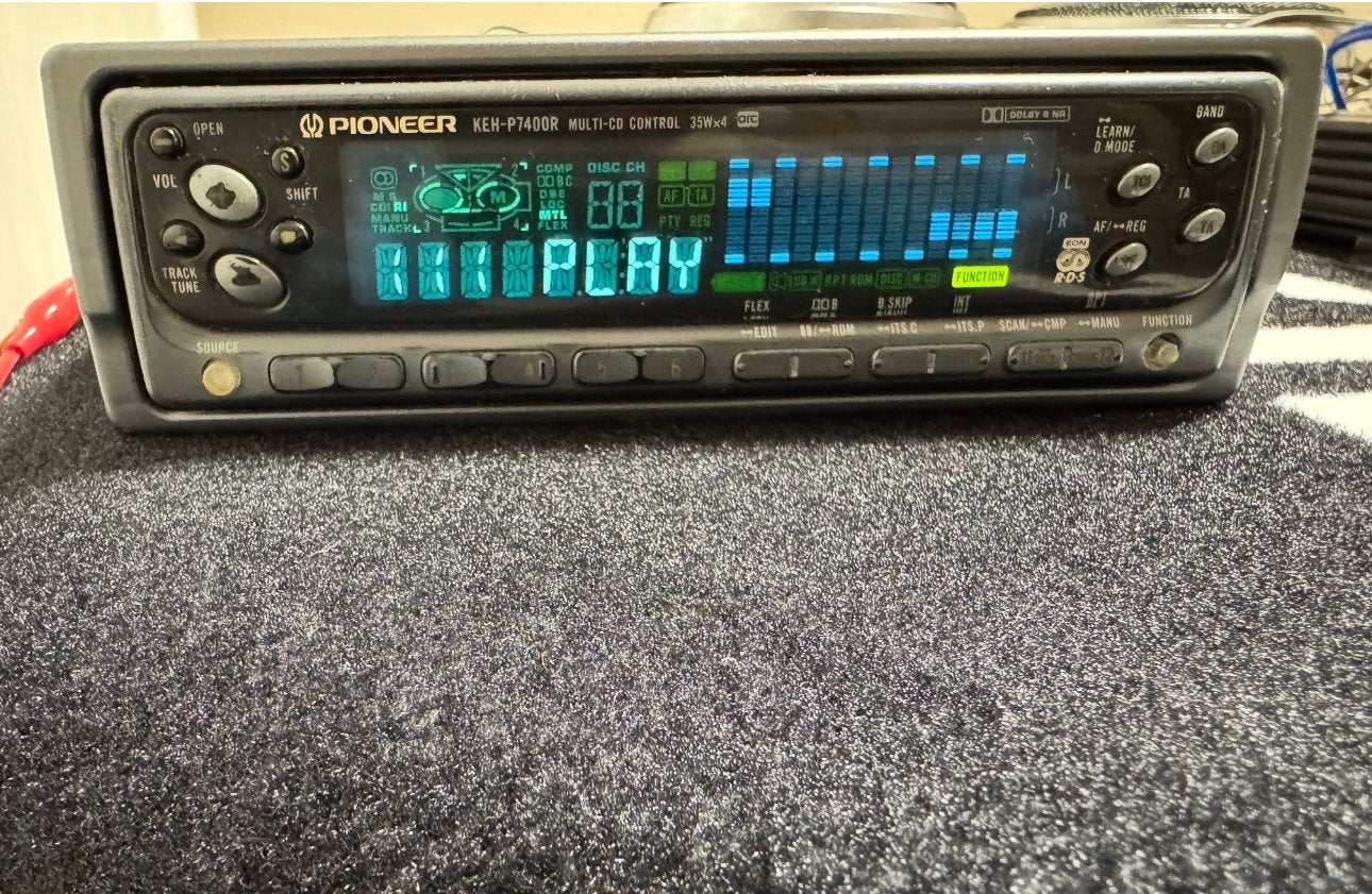Pioneer KEH-P7400R Control Autoradio met Bluetooth adapter, Auto diversen, Autoradio's, Ophalen of Verzenden, Gebruikt