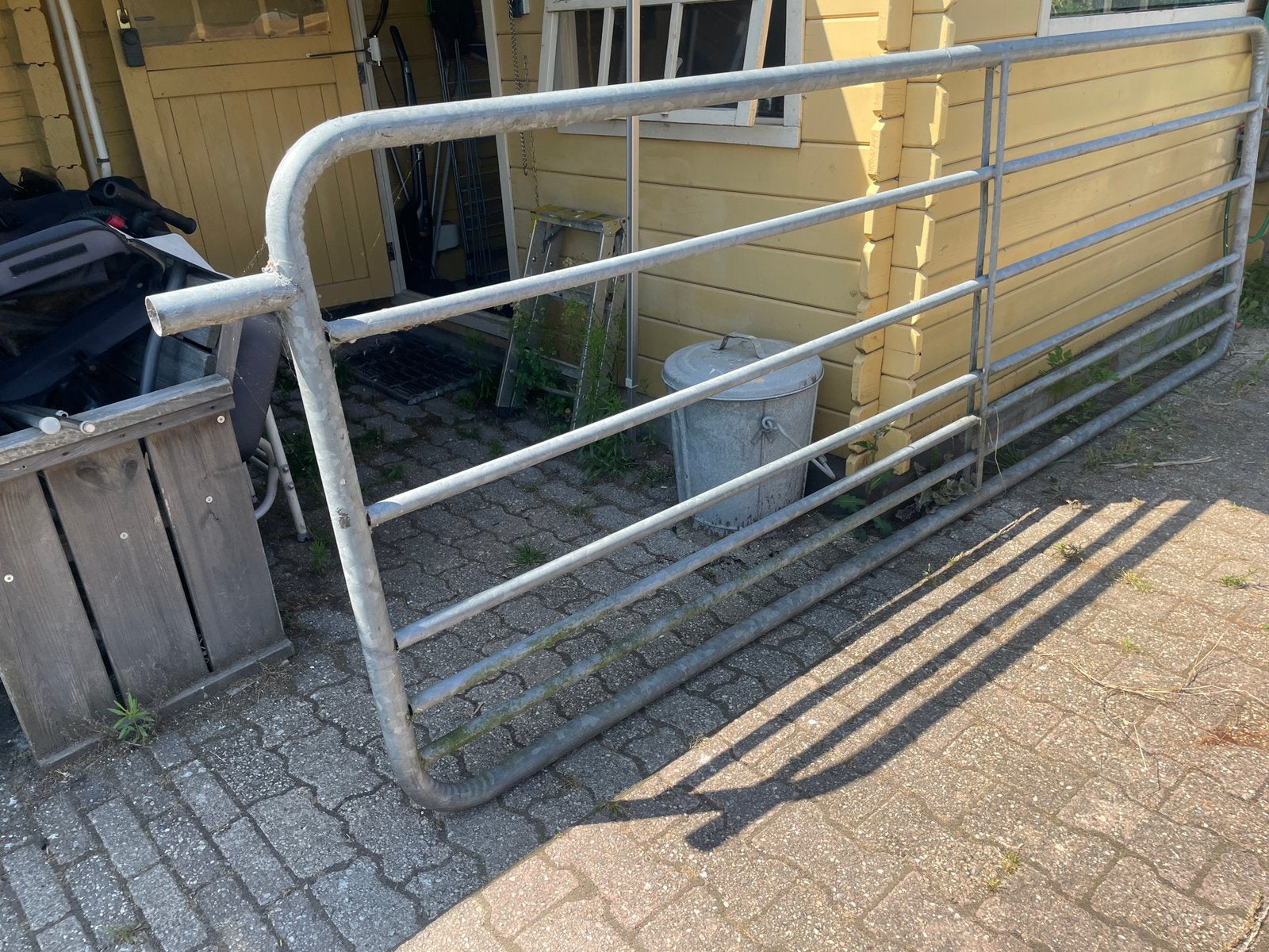 Landhek weidehek weidepoort 340/115, Ophalen, Zo goed als nieuw