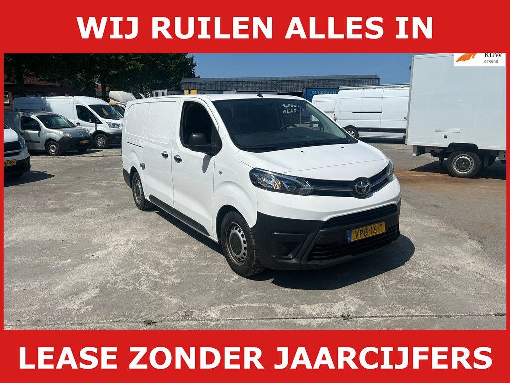 Toyota PROACE Worker 2.0 D-4D long kast inrichting, Stof, Gebruikt, Euro 6, 4 cilinders