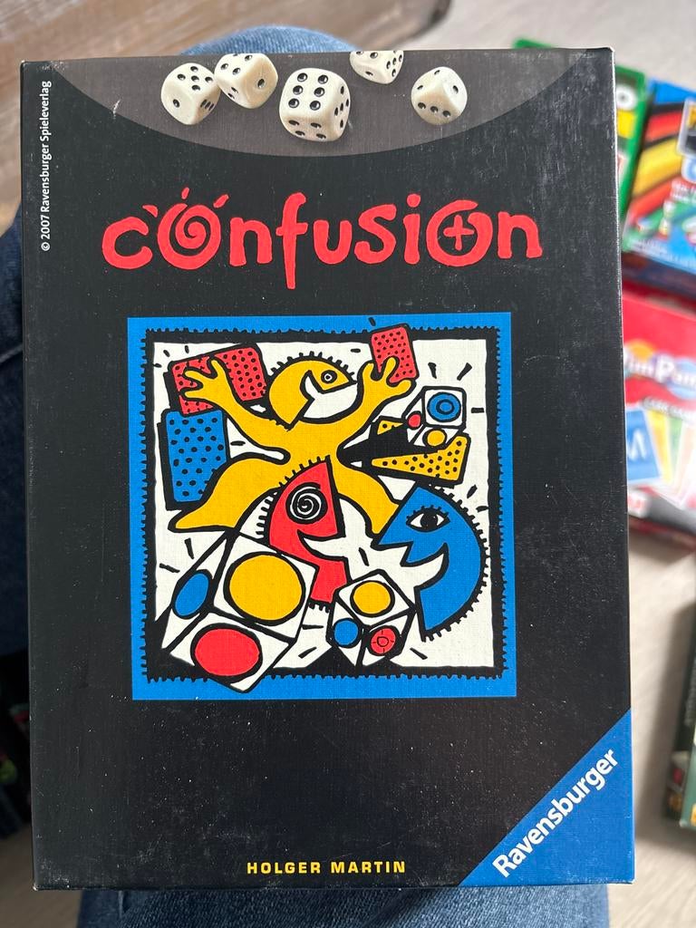 Confusion bordspel van Ravensburger, Ophalen, Gebruikt