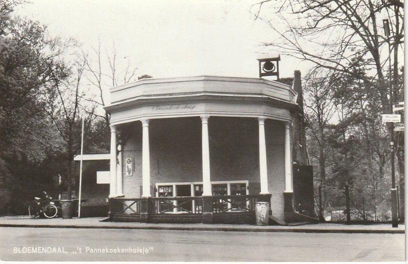 Bloemendaal t Pannekoekenhuisje, Ophalen of Verzenden, 1940 tot 1960, Ongelopen, Noord-Holland
